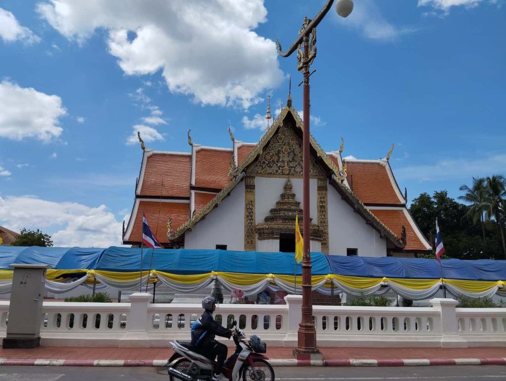 Lanna styled architecture and ancient temples are prevalent sights in the heart of Nan city