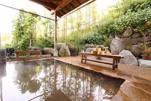 private bath at shibu onsen